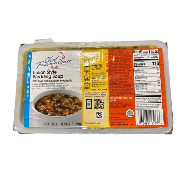 CHEF FRANCISCO ITALIAN WEDDING SOUP