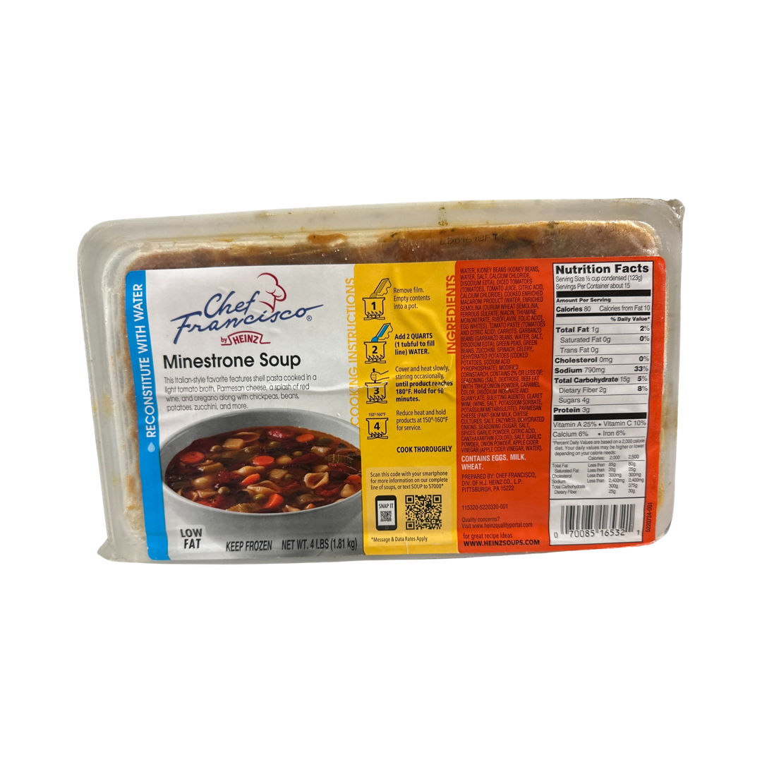 CHEF FRANCISCO MINESTRONE SOUP