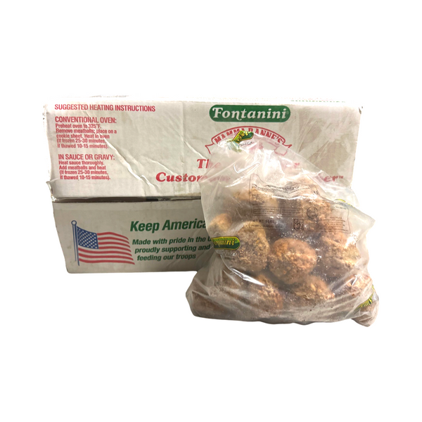 FONTANINI 3OZ CKD MEATBALL 53CT