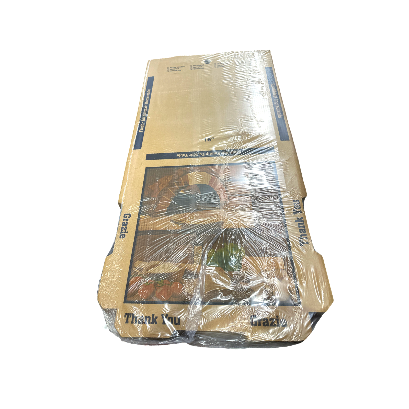 16 KRAFT BOX IMPORT B FLUTE