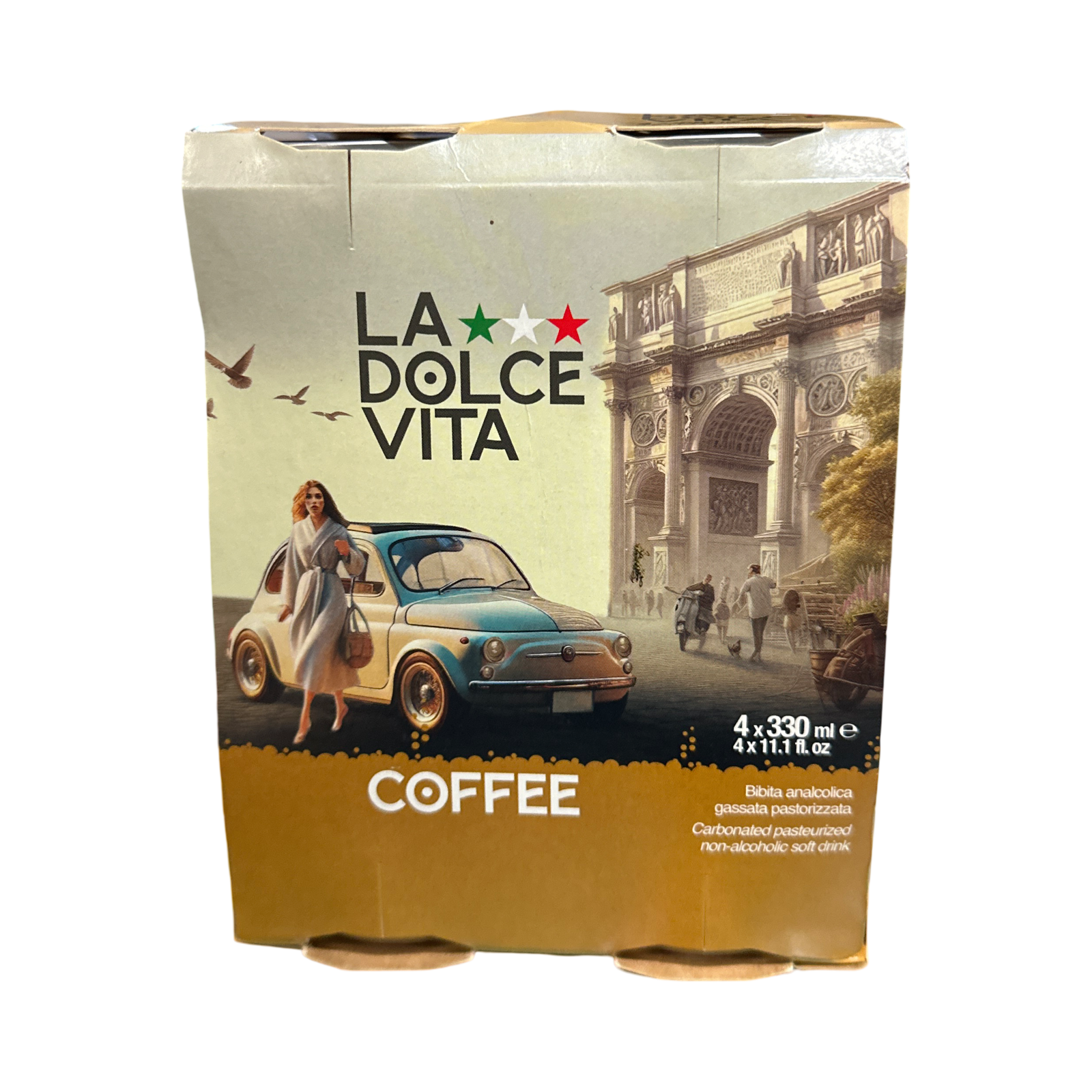 COFFEE SOFT DRINK CAN 6/4 330ML