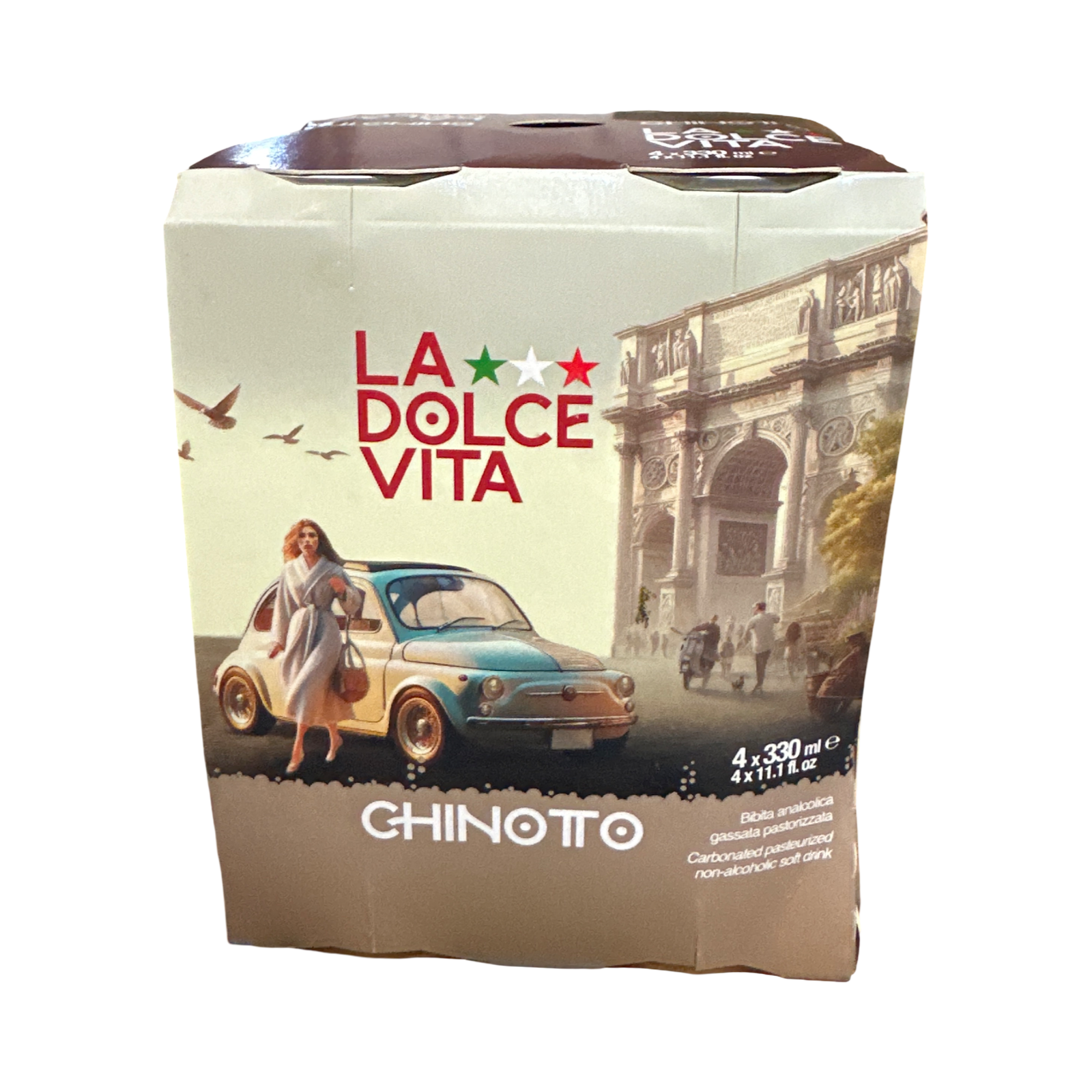 CHINOTTO SOFT DRINK CAN 6/4 330ML