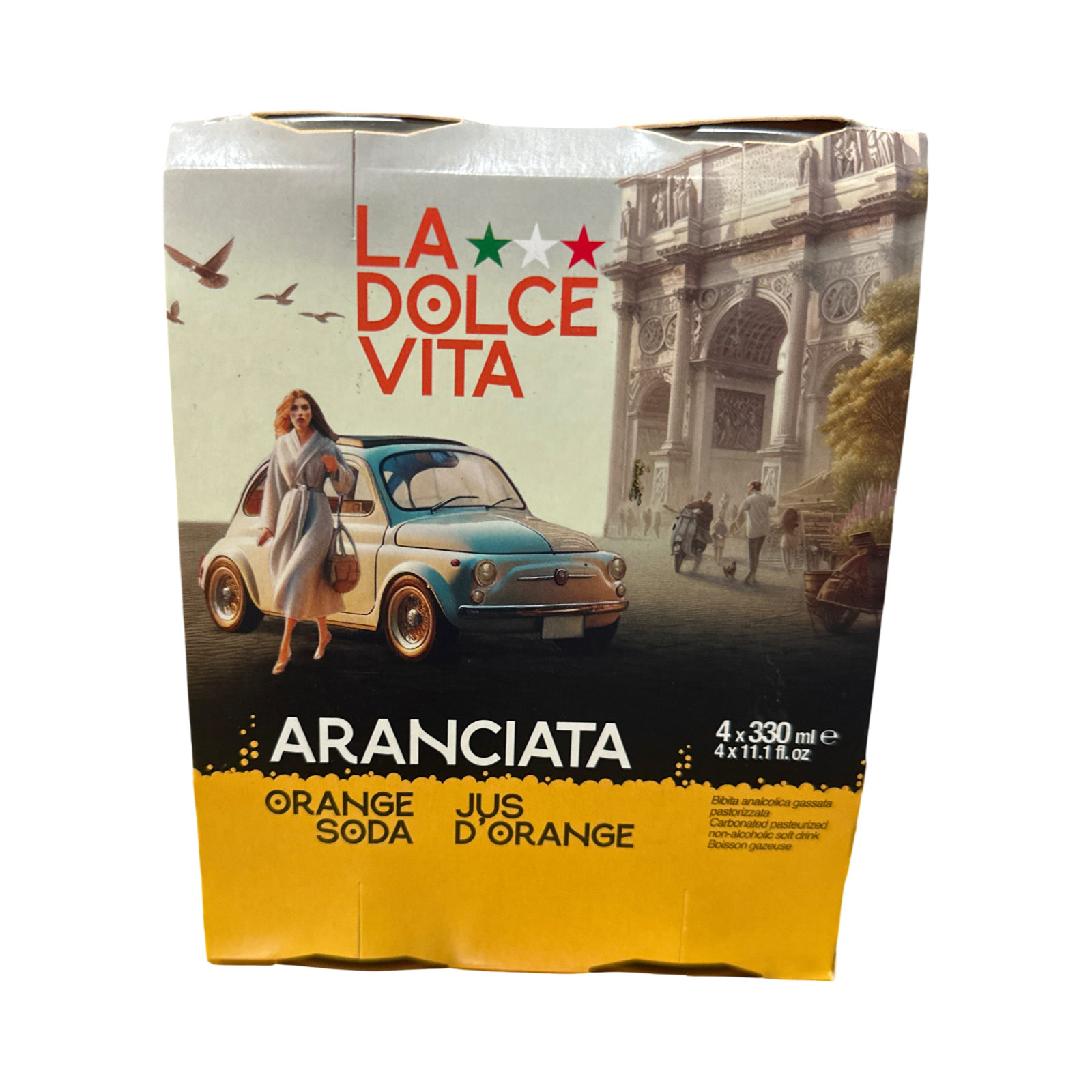 ARANCIATA ORANG SOFT DRINK 6/4 330ML