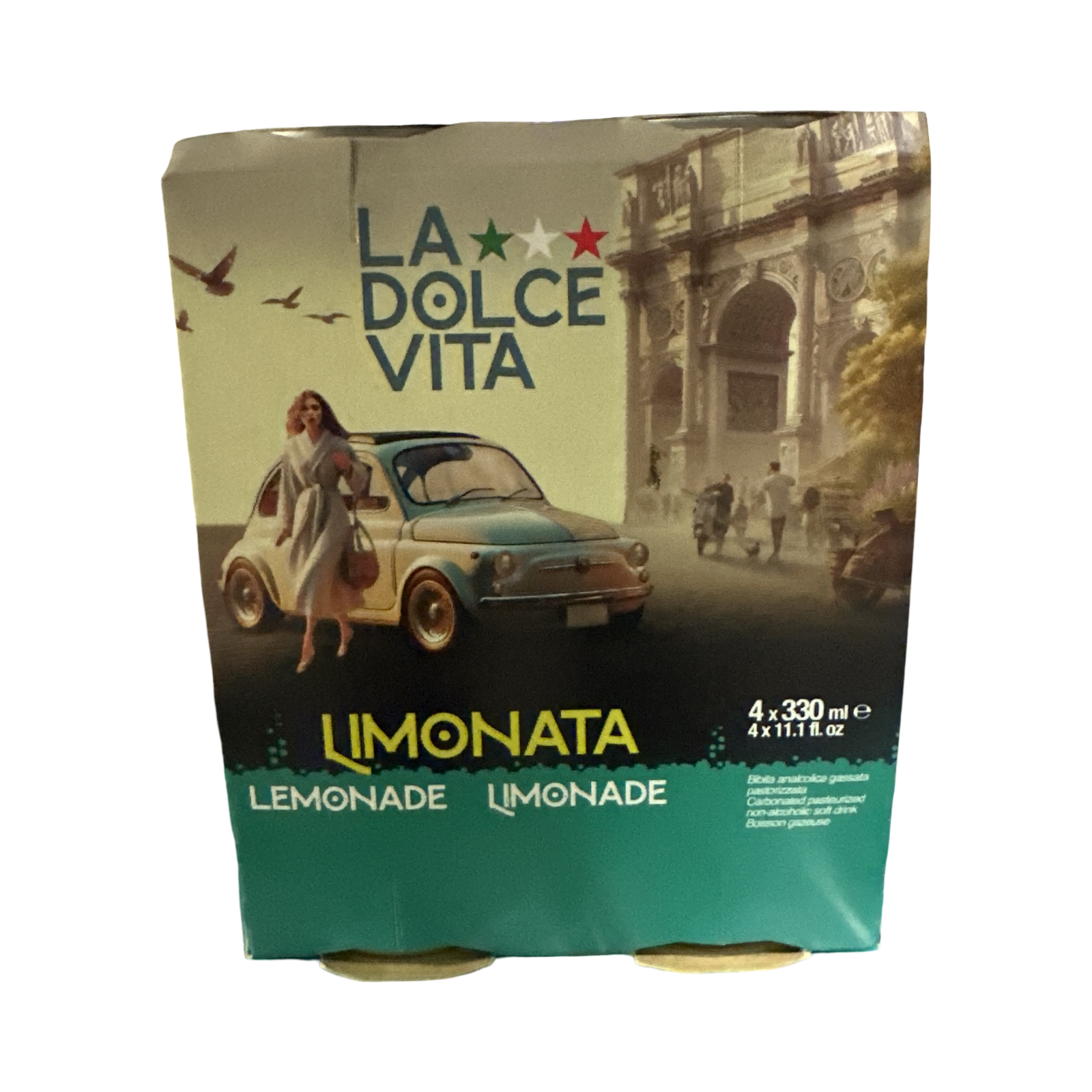 LIMONATA SOFT DRINK CAN 6/4 330ML