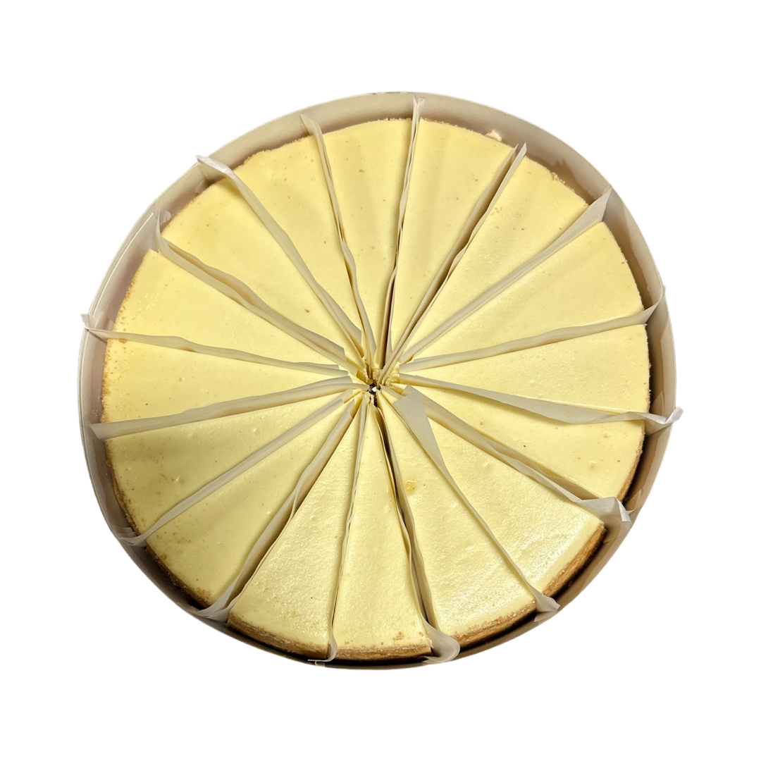 CHEESE CAKE N.Y STYLE 10 16 CUT