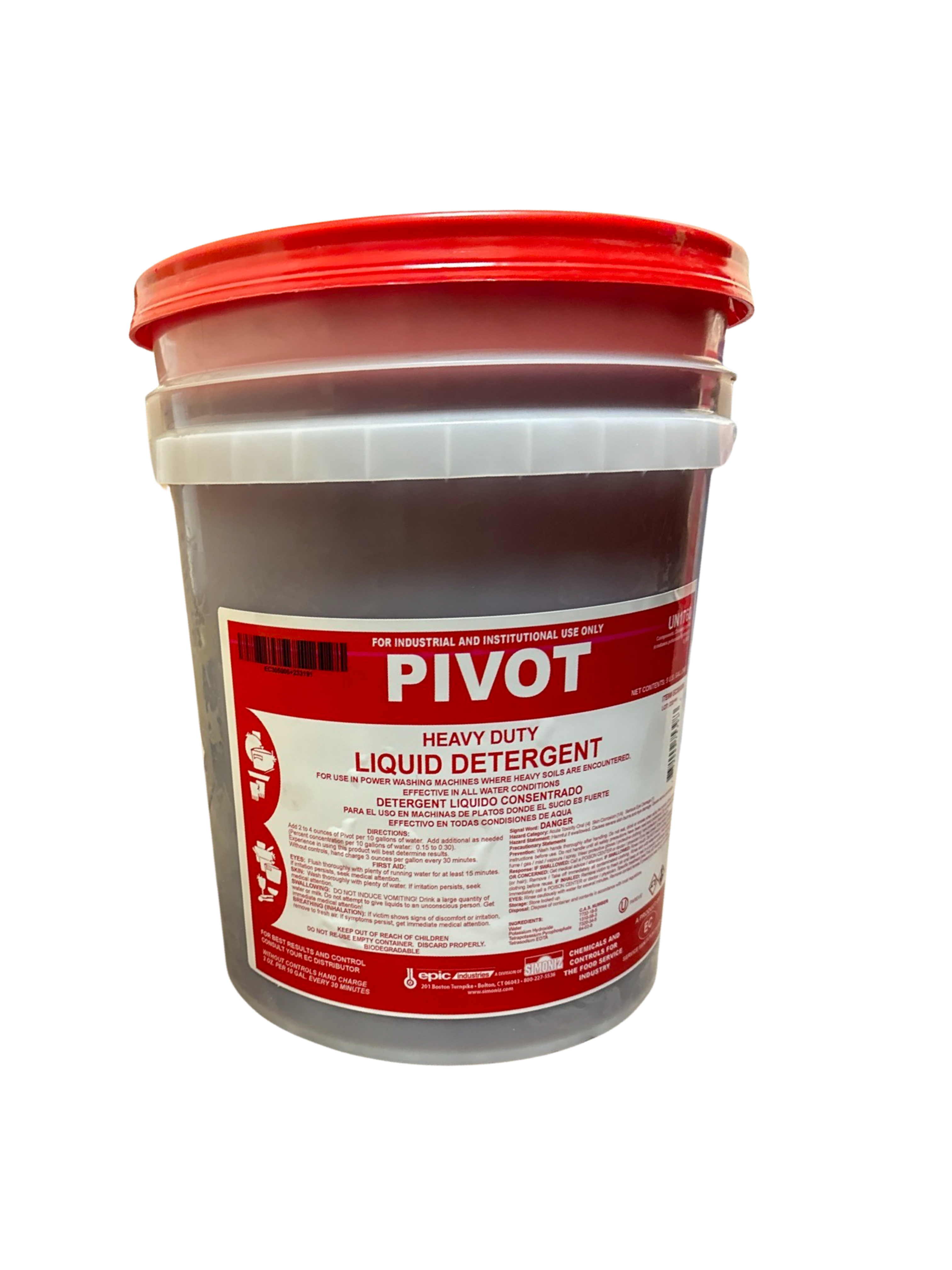 PIVOT HI-TEMP DET.(RED TOP)