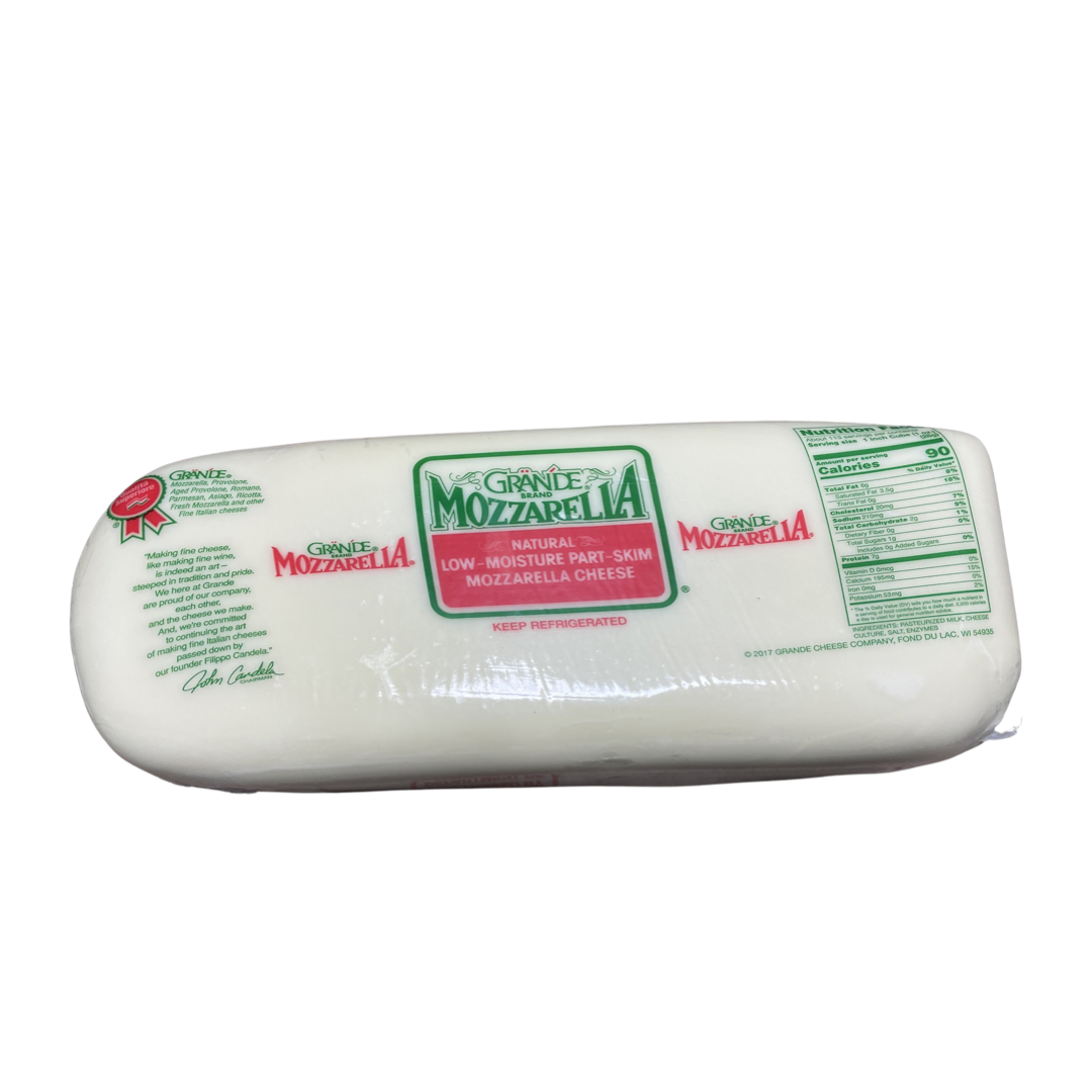 MOZZARELLA PART SKIM RED