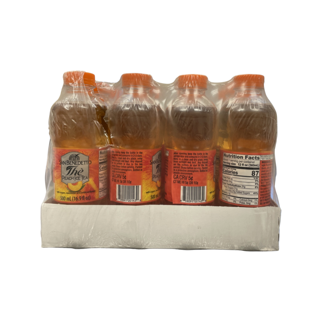 ICED TEA PEACH ITALY SAN BENEDETTO