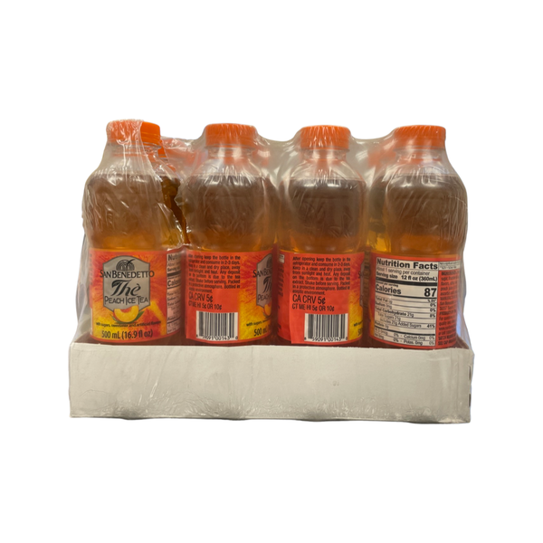 ICED TEA PEACH ITALY SAN BENEDETTO