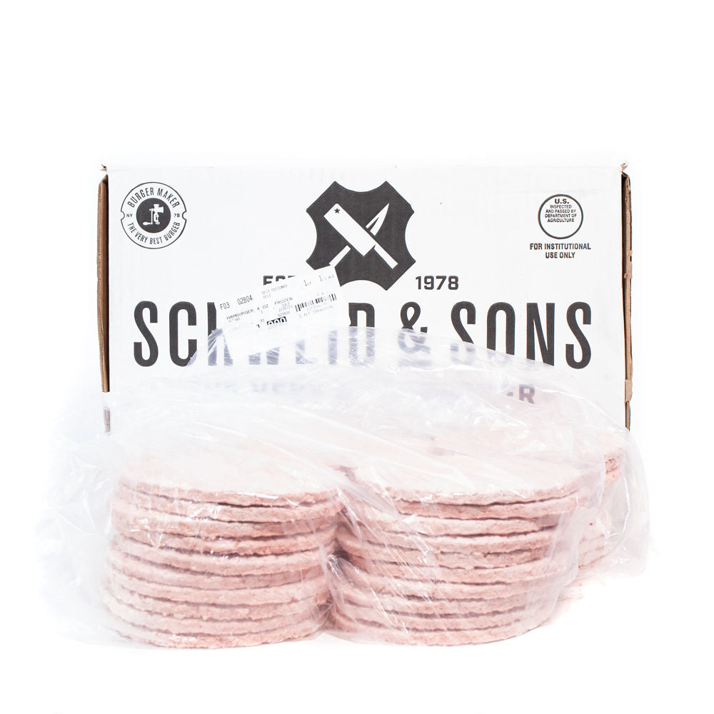 HAMBURGER 4 OZ FROZEN