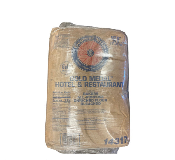 ALL PURPOSE FLOUR 50LB WHITE BAG