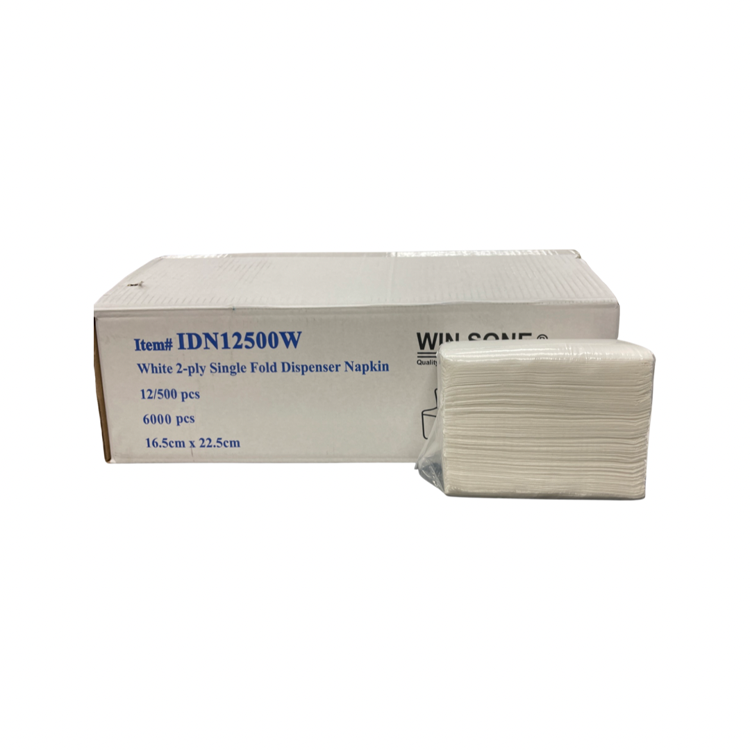 NAPKIN READY-NAP WHITE INTERFOLD DISPENS