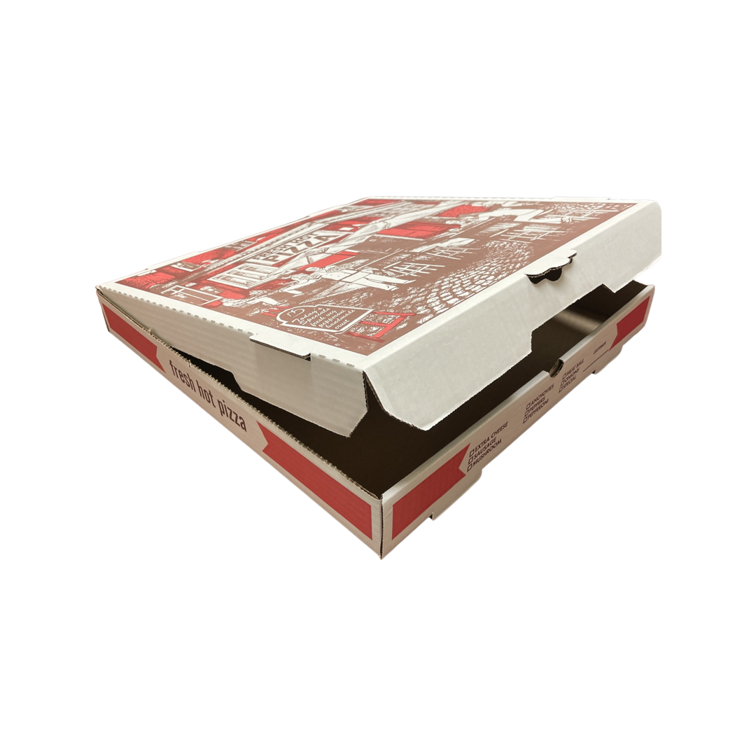 16'' CORR. B FLUTE WHITE $