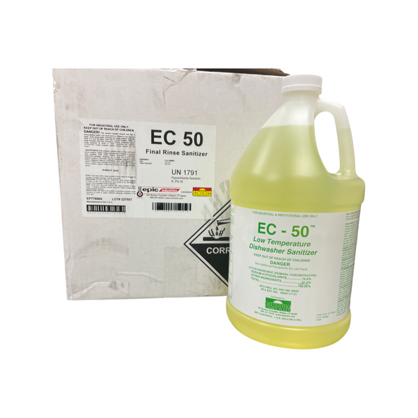 LOW TEMP. SANITIZER EC 50 4/1 GAL