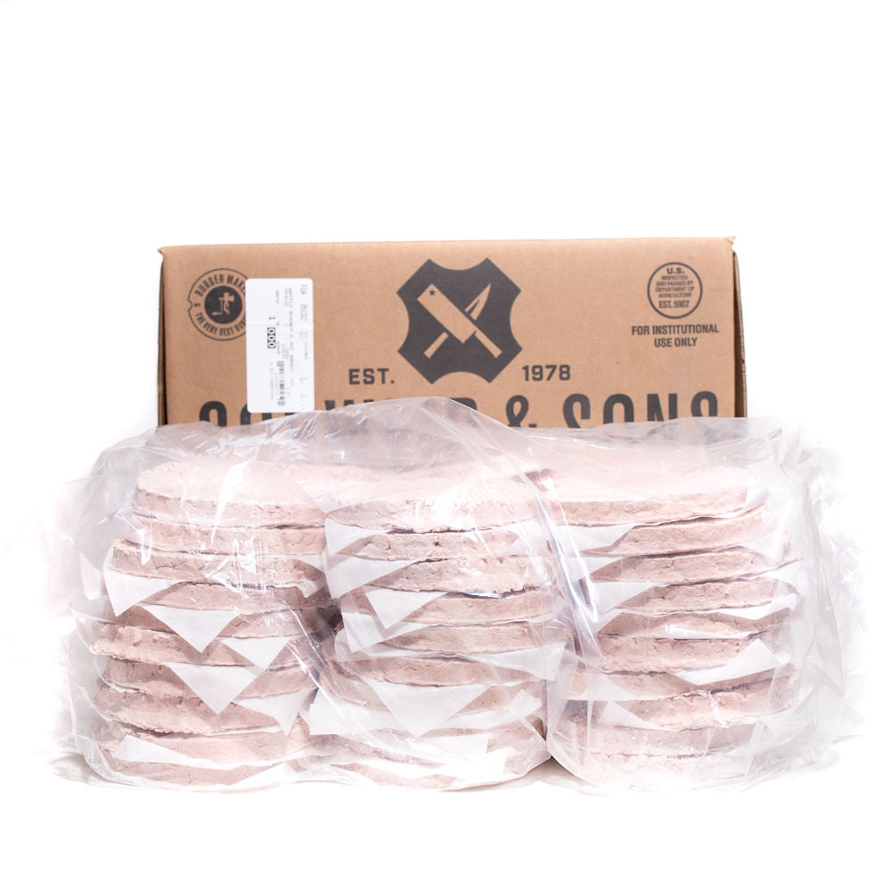 WAFFLE BURGER 5.3OZ ANGUS 41114