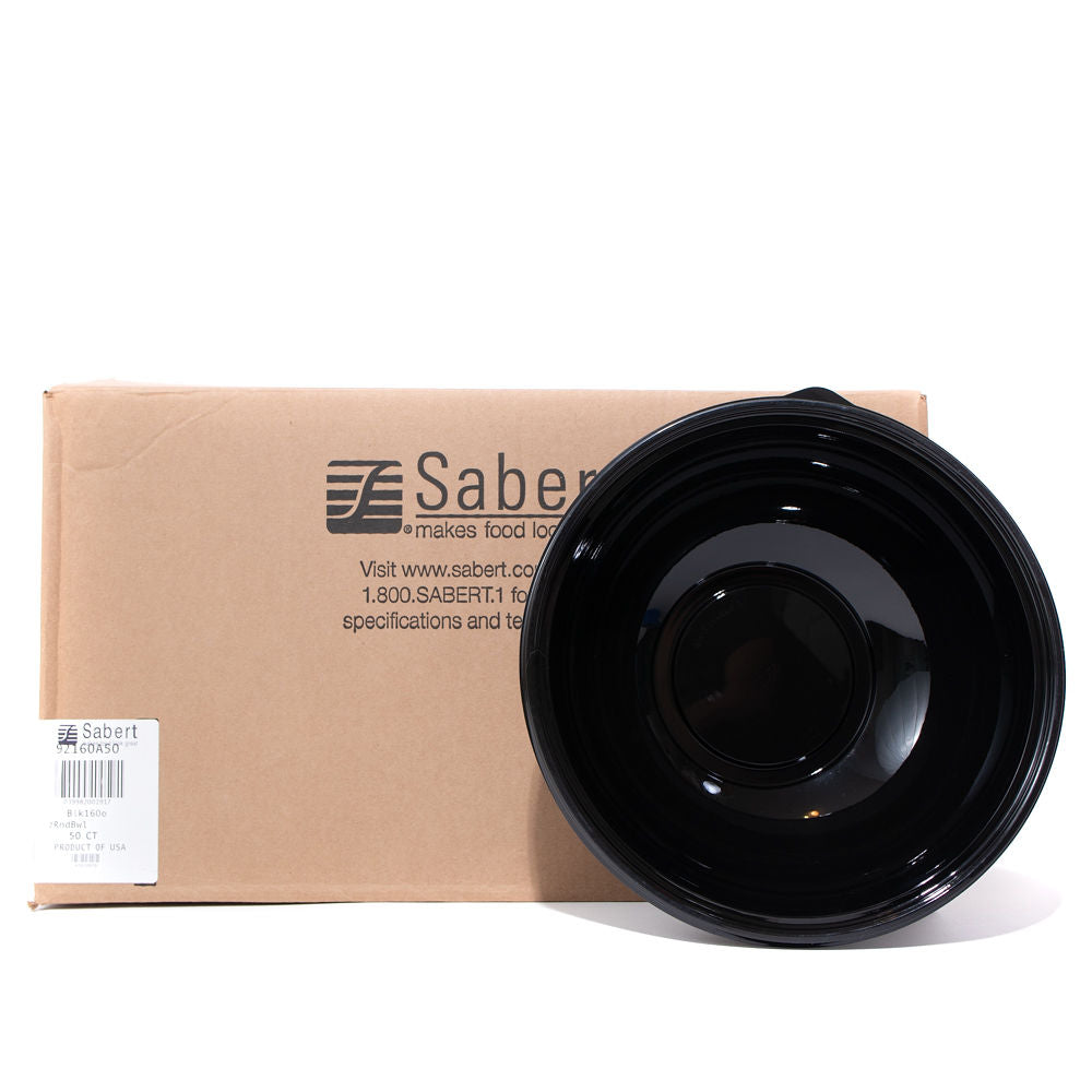 BOWL 160 OZ. BLACK 5160-BK